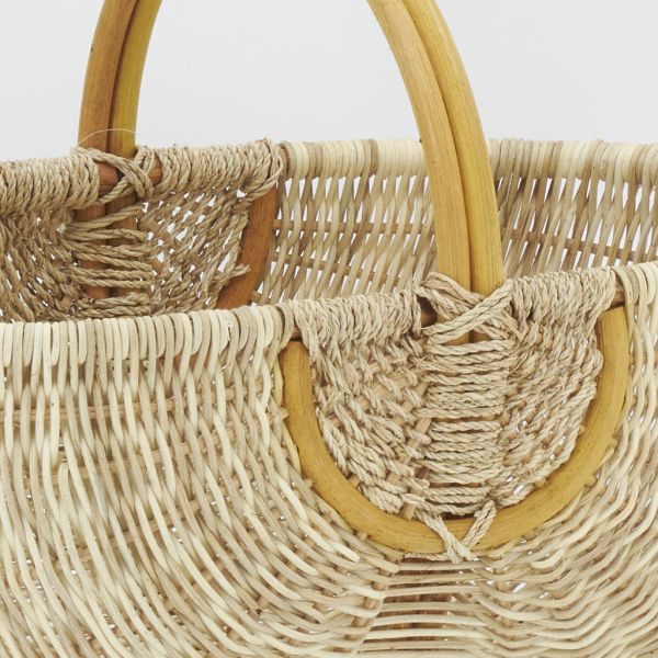 Duo de panier en rotin - AUB-5631