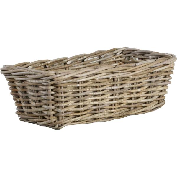 Panier en rotin 45.4 x 23.9 x 14.7 cm