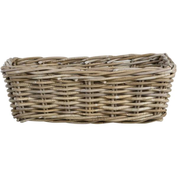 Panier en rotin 45.4 x 23.9 x 14.7 cm - 