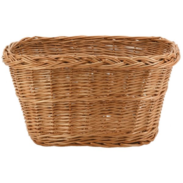 Panier vélo en osier buff - 19,90