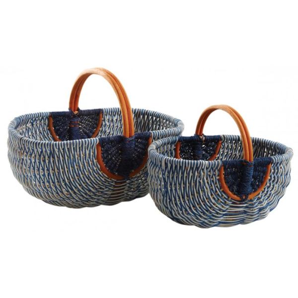 Duo de panier en rotin