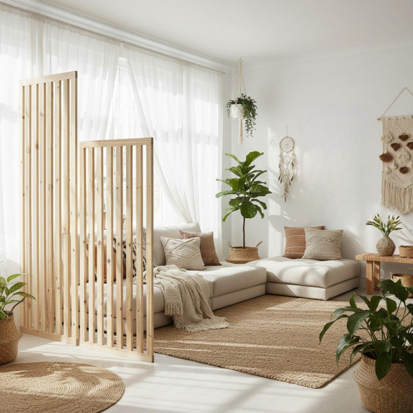 Panneau en latte de pin - AUBRY GASPARD