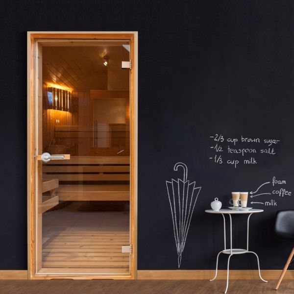 Papier-peint pour porte - Sauna - ARTGEIST