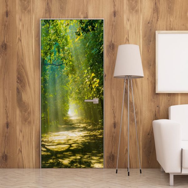 Papier-peint pour porte - Sunny Avenue - ARTGEIST