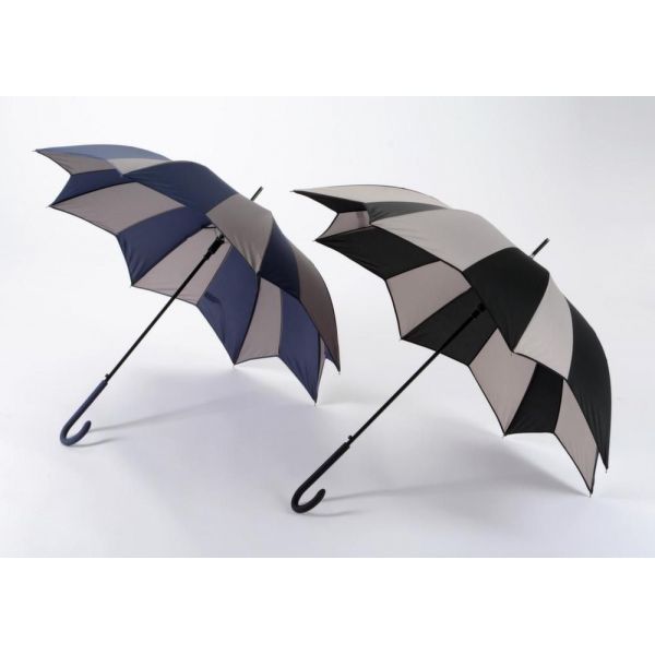 Parapluie bicolore découpe géométrique - AMADEUS