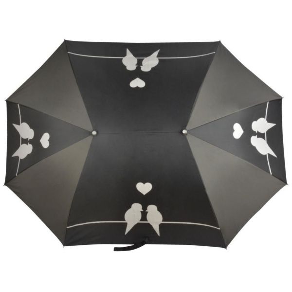 Parapluie double pour les amoureux - ESSCHERT DESIGN