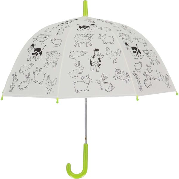 Parapluie enfant à colorier 70 cm - KIDS IN THE GARDEN
