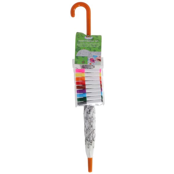 Parapluie enfant à colorier 70 cm - 6
