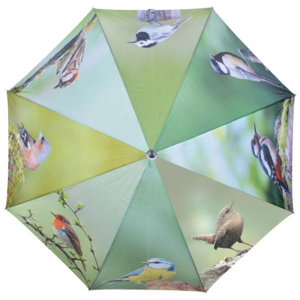 Grand parapluie bois et métal toile polyester - ESSCHERT DESIGN