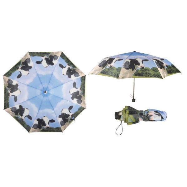 Parapluie pliant vache 100x57.5cm - ESSCHERT DESIGN