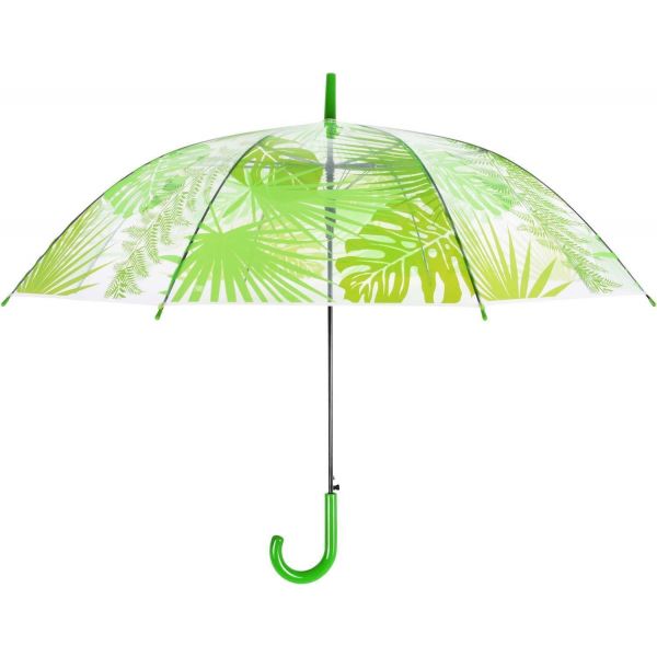 Parapluie transparent avec feuilles Jungle