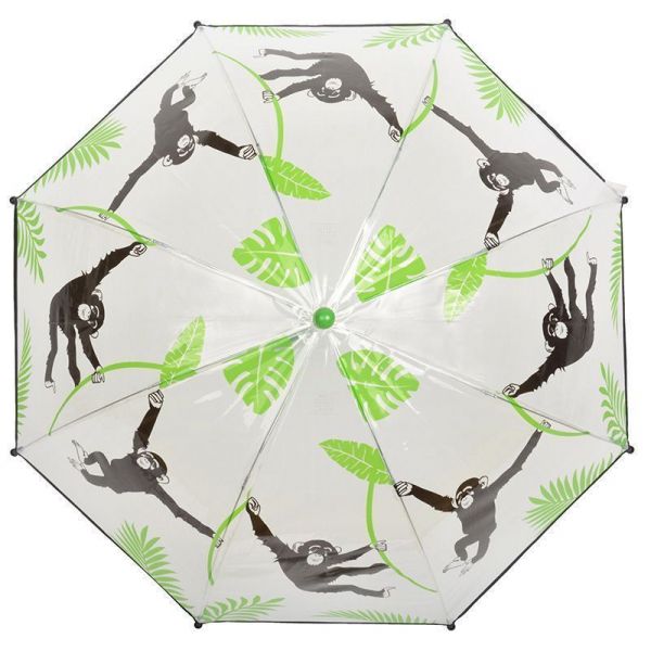 Parapluie transparent singe pour enfant - 8,90