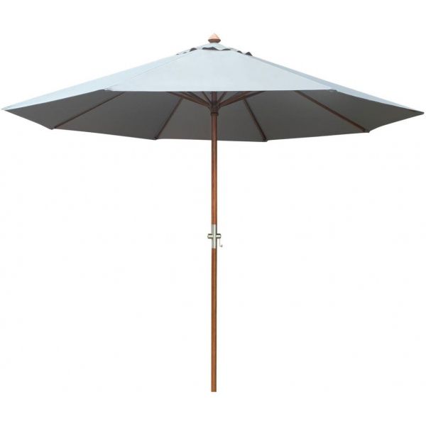 Parasol en bois 350 cm avec manivelle June