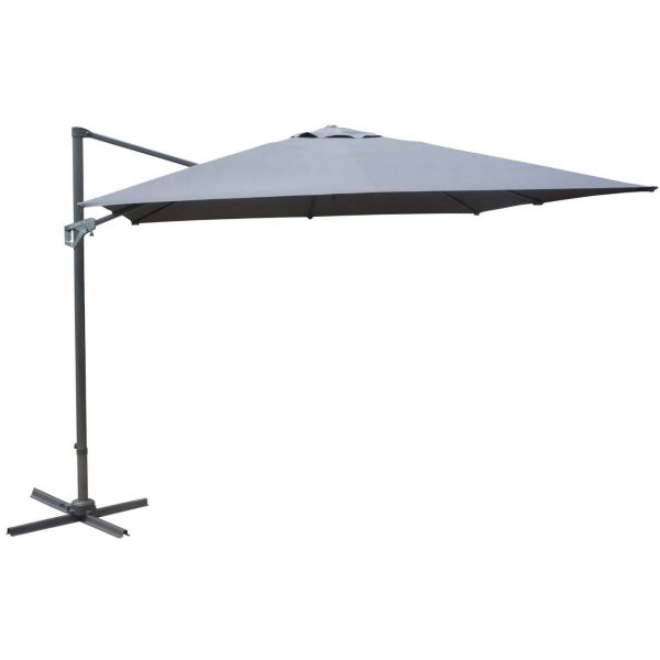 Parasol déporté en aluminium 3x4m Dom