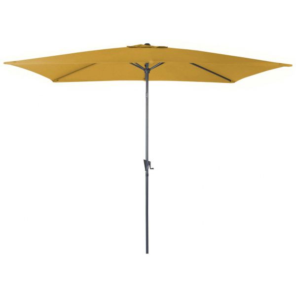 Parasol aluminium avec manivelle 3x2m Tilt