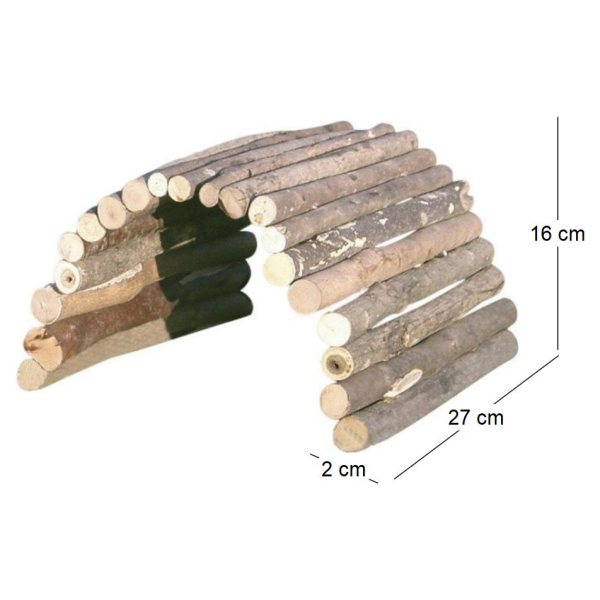 Passerelle pont en bois - KER-0205