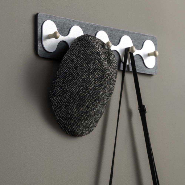 Patère en MDF 5 crochets Rizar - PT