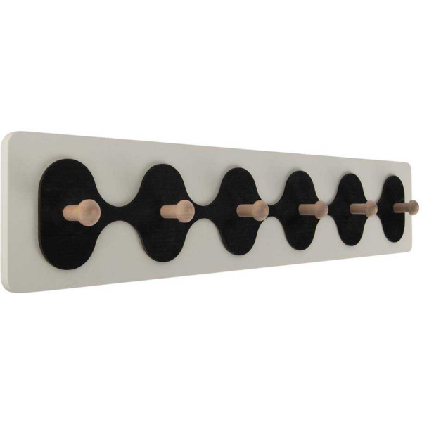 Patère en MDF 6 crochets Rizar