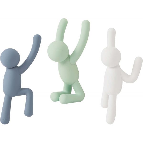 Patère bonhomme Buddy (Lot de 3) - 27,90