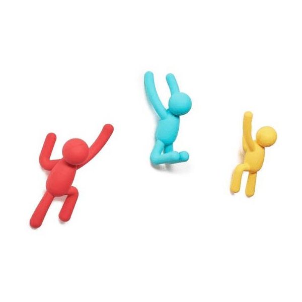 Patère bonhomme Buddy (Lot de 3) - 25,90