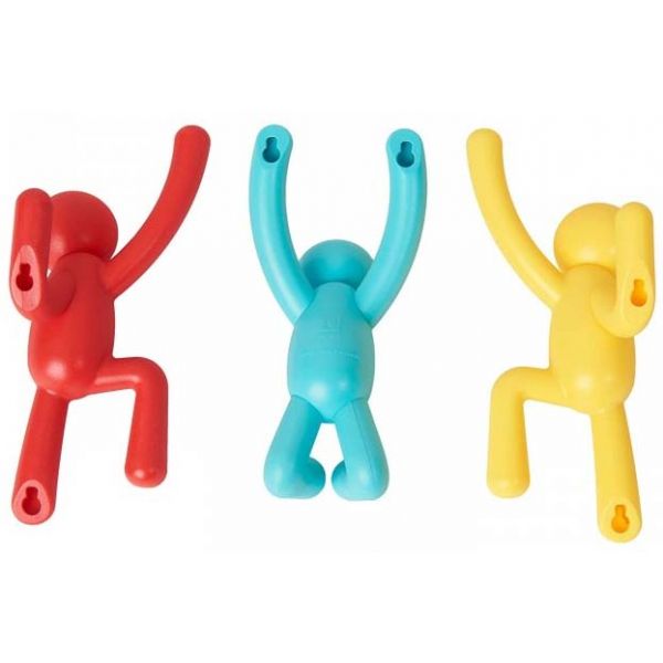 Patère bonhomme Buddy (Lot de 3) - 24,90