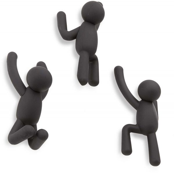 Patère bonhomme Buddy (Lot de 3) - 26,90