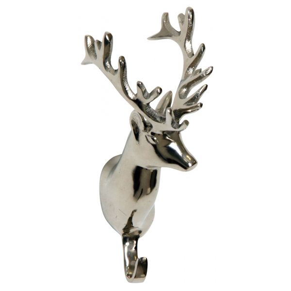 Patère cerf en aluminium