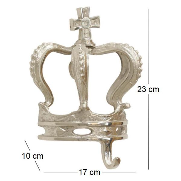 Patère 1 crochet Crown 23 x 17 cm - 32,47