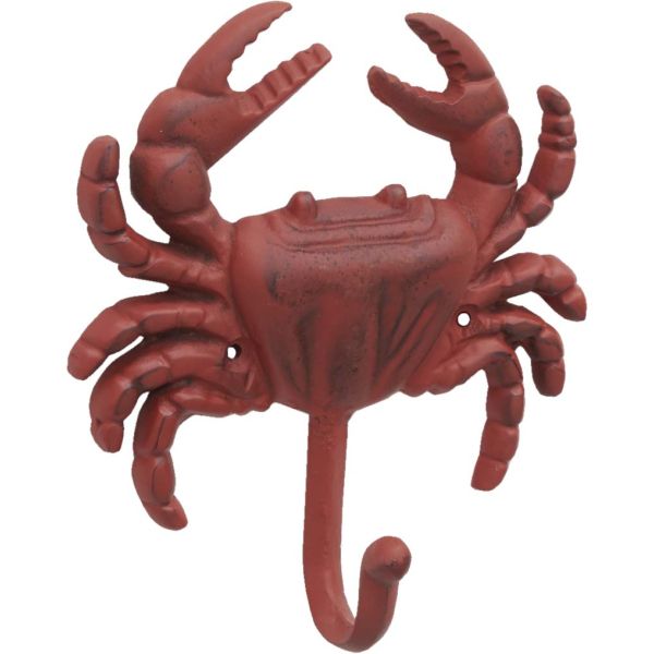 Patère en métal Crabe 12 x 5 x 13.5 cm