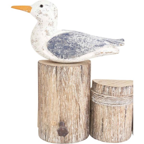 Patère avec oiseaux sur troncs - 54,90