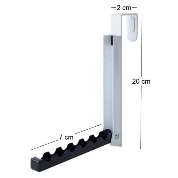 Patère pliable en acier Smart - 7