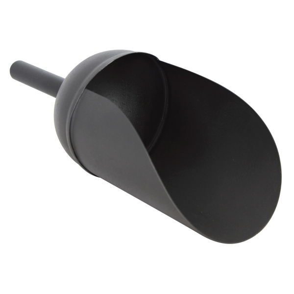 Pelle à pellets incurvée en acier galvanisé