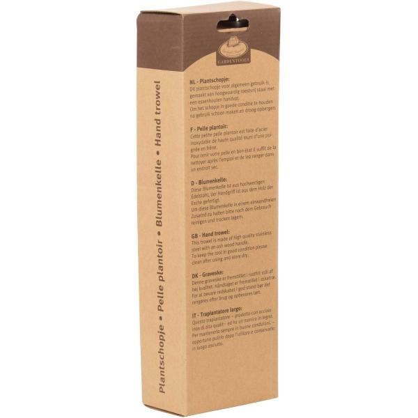 Pelle plantoir en acier inoxydable et bois de frêne - 7