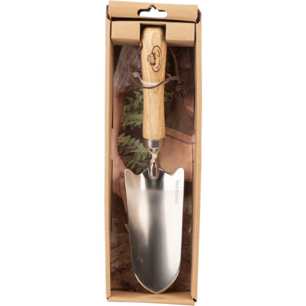Pelle plantoir en acier inoxydable et bois de frêne - 5