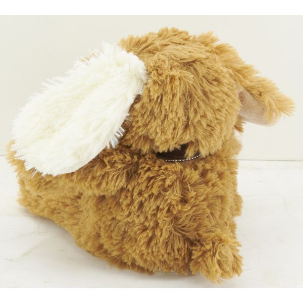 Peluche chien en acrylique brun - 11,90