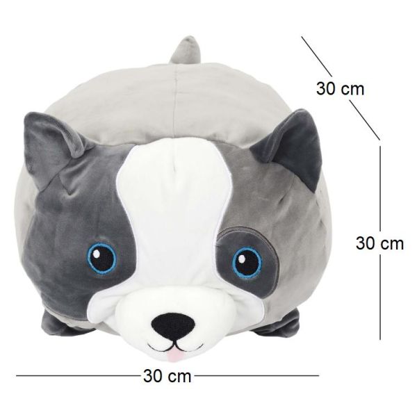 Peluche coussin 30 x 30 cm - 6