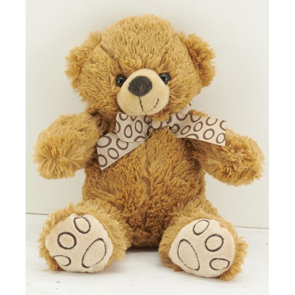 Peluche ours en acrylique brun - 9,90
