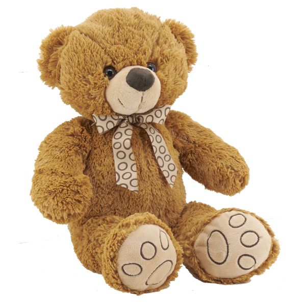 Peluche ours en acrylique brun