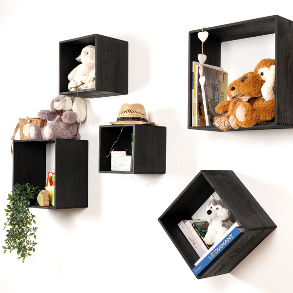 Peluche ours en acrylique brun - AUBRY GASPARD