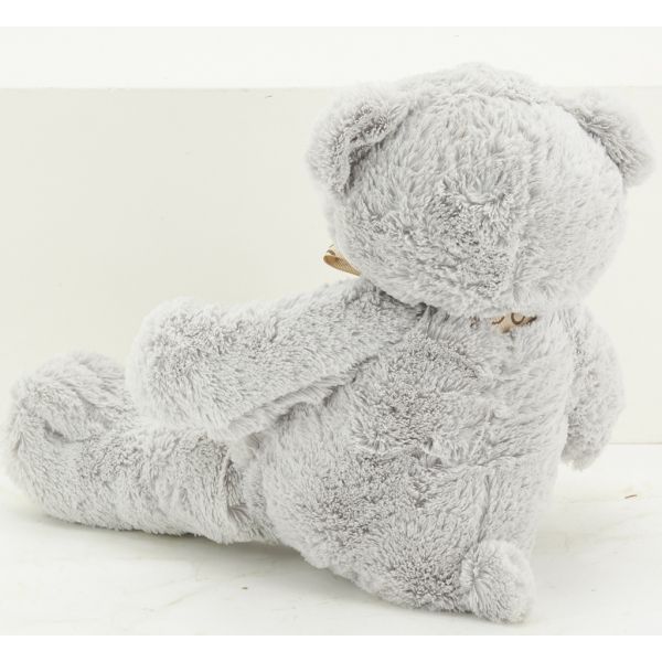 Peluche ours en acrylique gris - 5