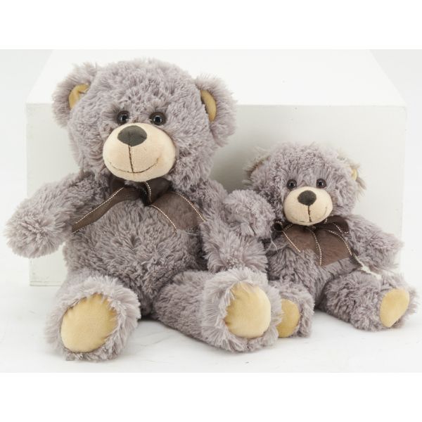 Peluche ours en acrylique gris foncé - 6