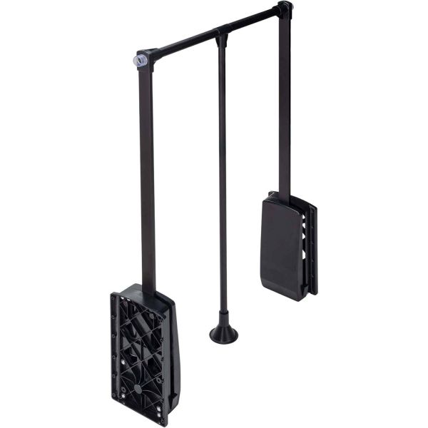 Penderie rabattable noire pour armoire Hang