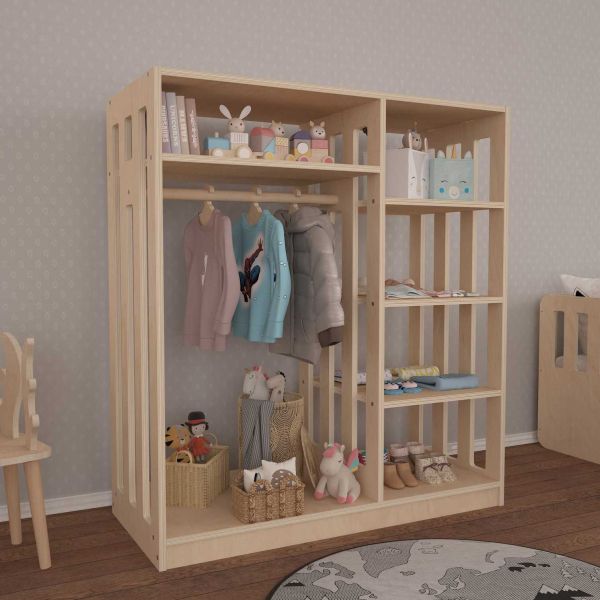 Penderie avec rangement Flexo - HANAH HOME