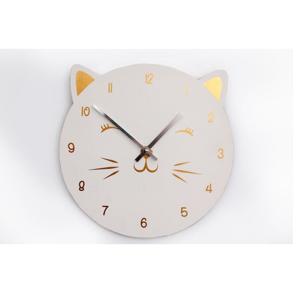 Pendule Chat Dore 30 Cm Pendule Chat Dore 30 Cm