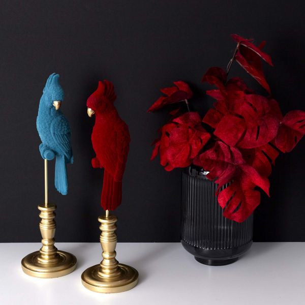 Perroquet décoratif en résine 37 cm - THE HOME DECO FACTORY