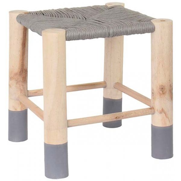 Petit tabouret tendance pieds teintés