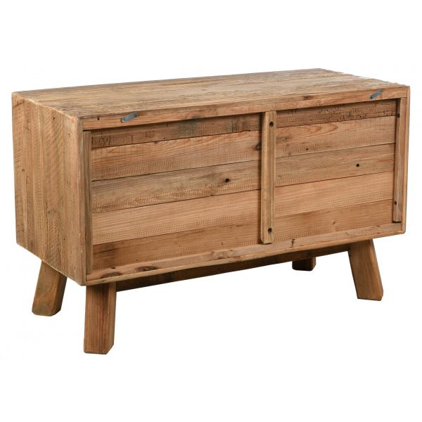 Meuble tv en pin recyclé REWOOD - AUB-3995