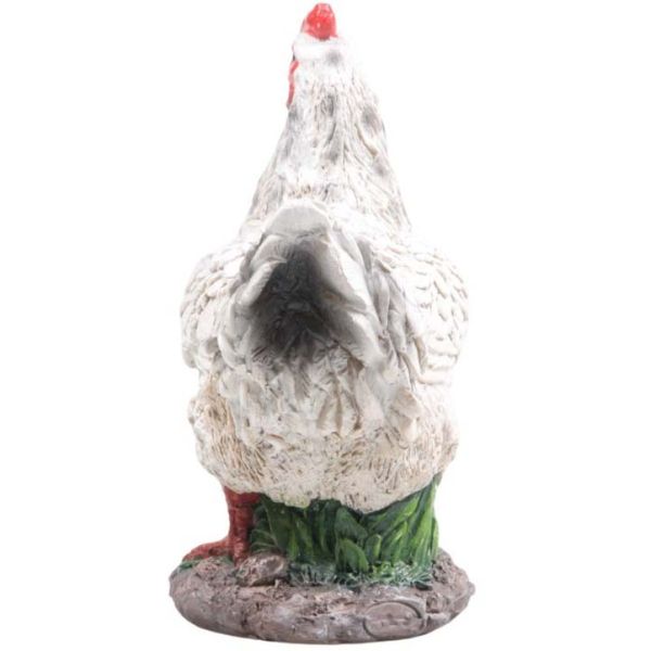 Petite poule en résine 12 x 8 x 16 cm - Farmwood animals