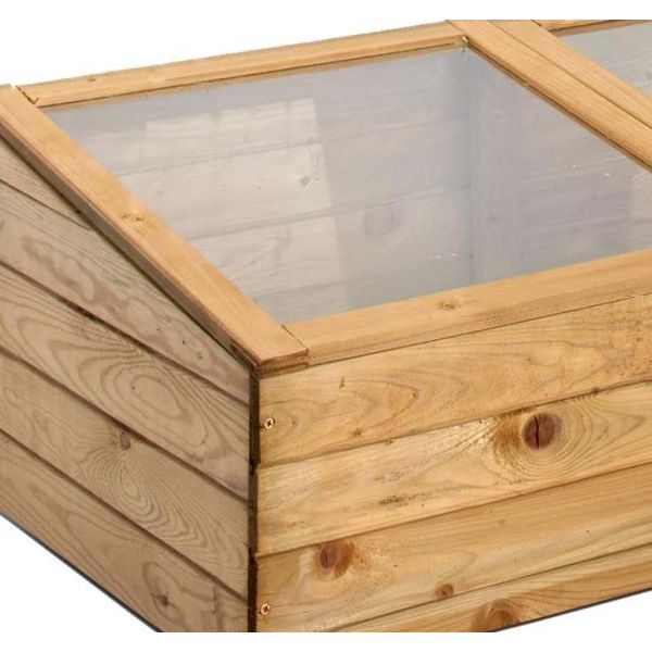 Petite serre de jardin en bois - BUR-0102