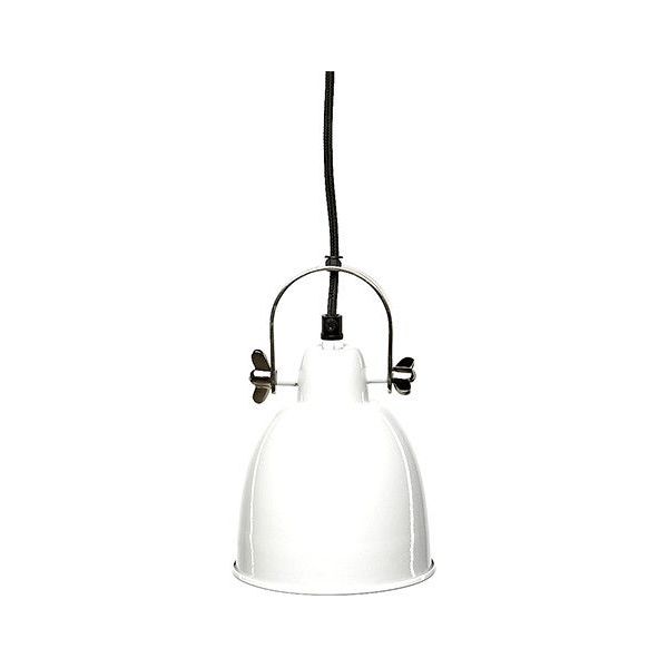 Petite suspension Indus en métal blanc